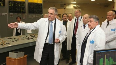Михаил Ковальчук посетил Петербургский институт ядерной физики в Гатчине