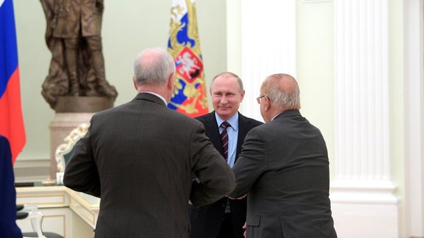 Встреча с академиками РАН