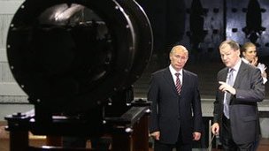 Владимир Путин посетил Объединённый институт ядерных исследований в Дубне