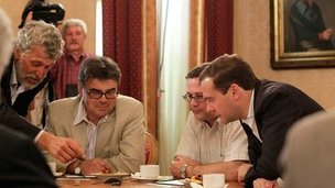 Встреча Дмитрия Медведева с учёными-историками во Владимире